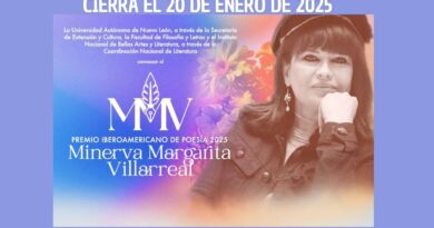 Honran a Minerva Villarreal