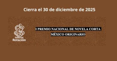 I Premio Nacional de Novela Corta “México Originario”