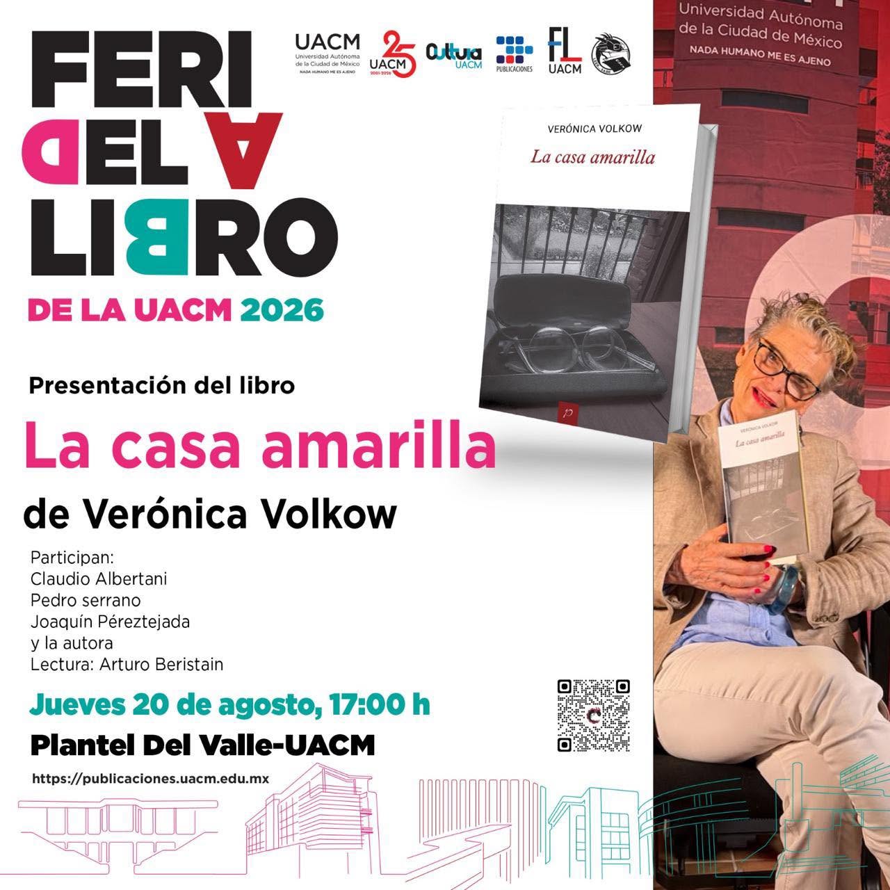 La casa amarilla de Verónica Volkow