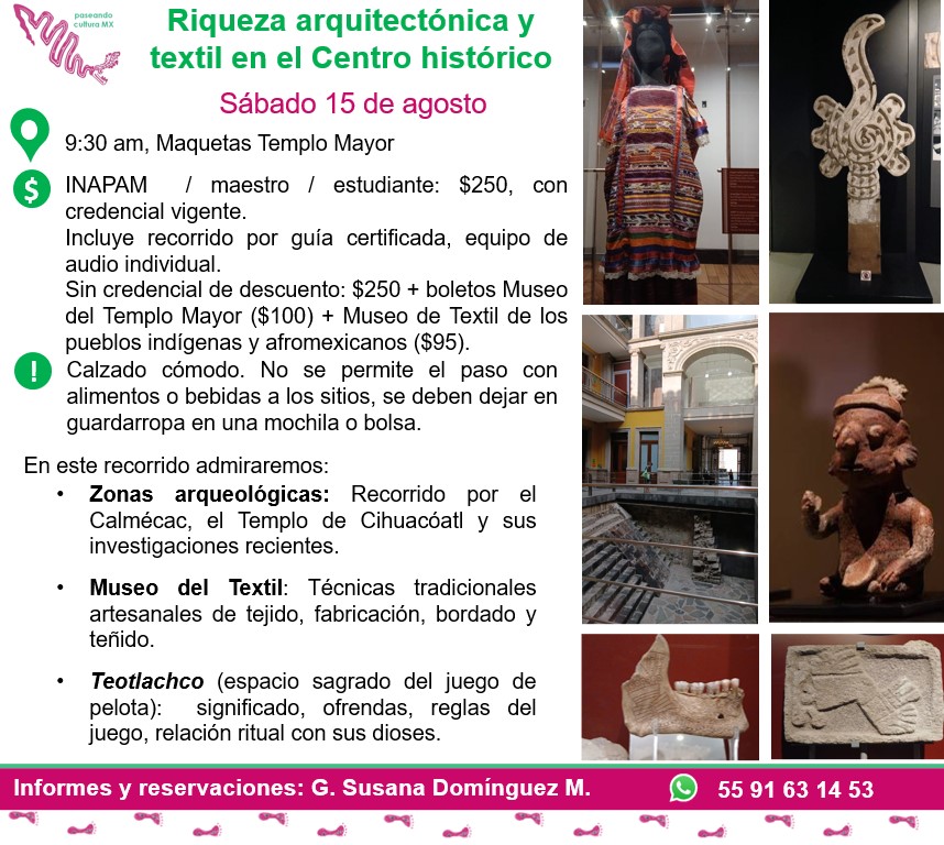 Riqueza arquitectónica y textil de nuestro Centro Histórico
